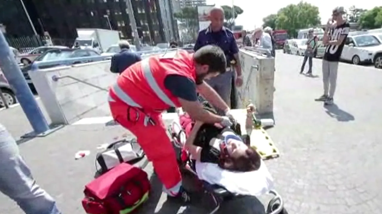Două garnituri de metrou au intrat în coliziune la Roma: zeci de persoane au fost rănite