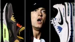 Eminem scoate la licitație 100 de perechi de adidași care îi poartă autograful