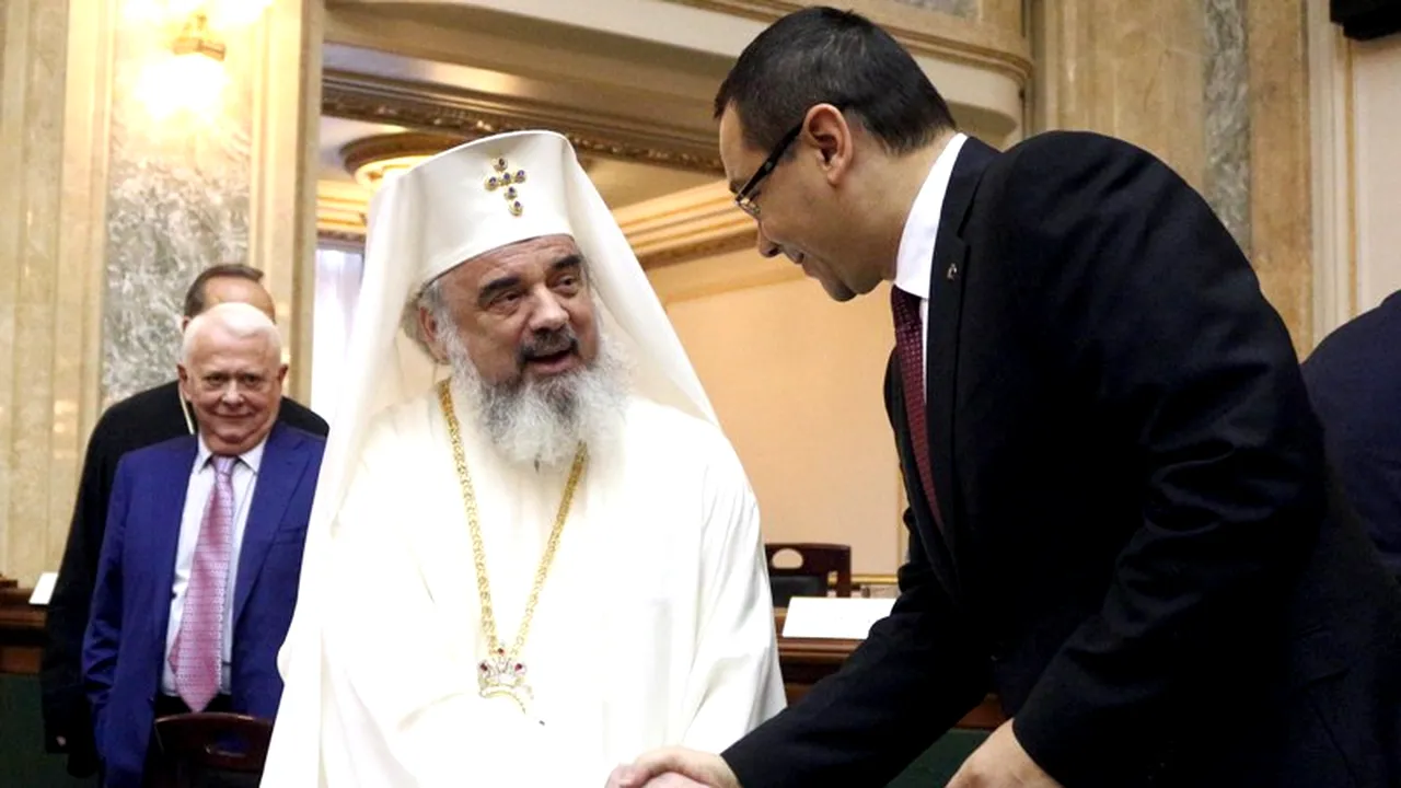 Ponta, Oprea și Cazanciuc s-au rugat în semn de mulțumire pentru lucrările la Catedrală. Ce a spus premierul despre o suplimentare de fonduri