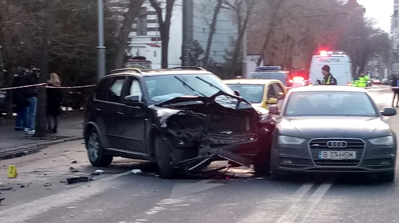Șoferul drogat care a provocat un accident pe Bd. Dacia, REȚINUT. Răspunsul uluitor dat de acesta când a fost întrebat de ce mergea cu viteză mare. UPDATE