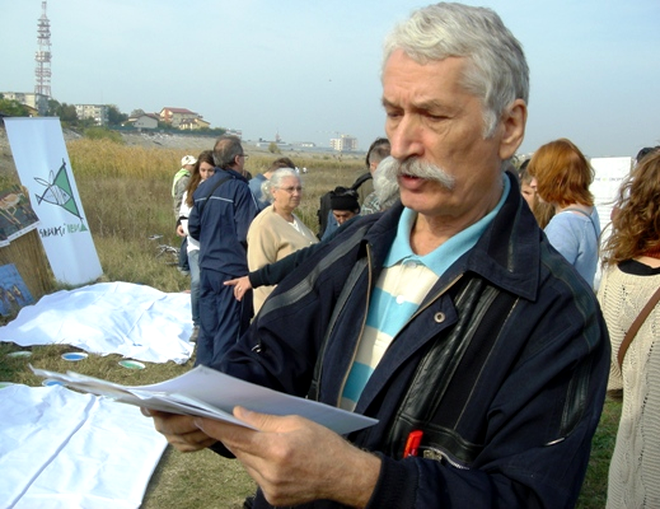 Ioan Marinescu, unul dintre proprietarii de teren din zona Văcărești vrea sp fie despăgubit