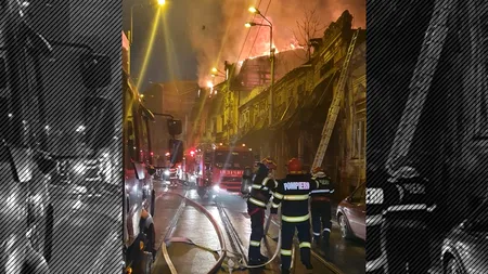 Incendiu puternic în București. O casă monument istoric arde violent | VIDEO
