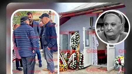 A spus ADIO scenei pământești. Actrița Marinela Chelaru a fost condusă pe ultimul drum de un pâlc de oameni