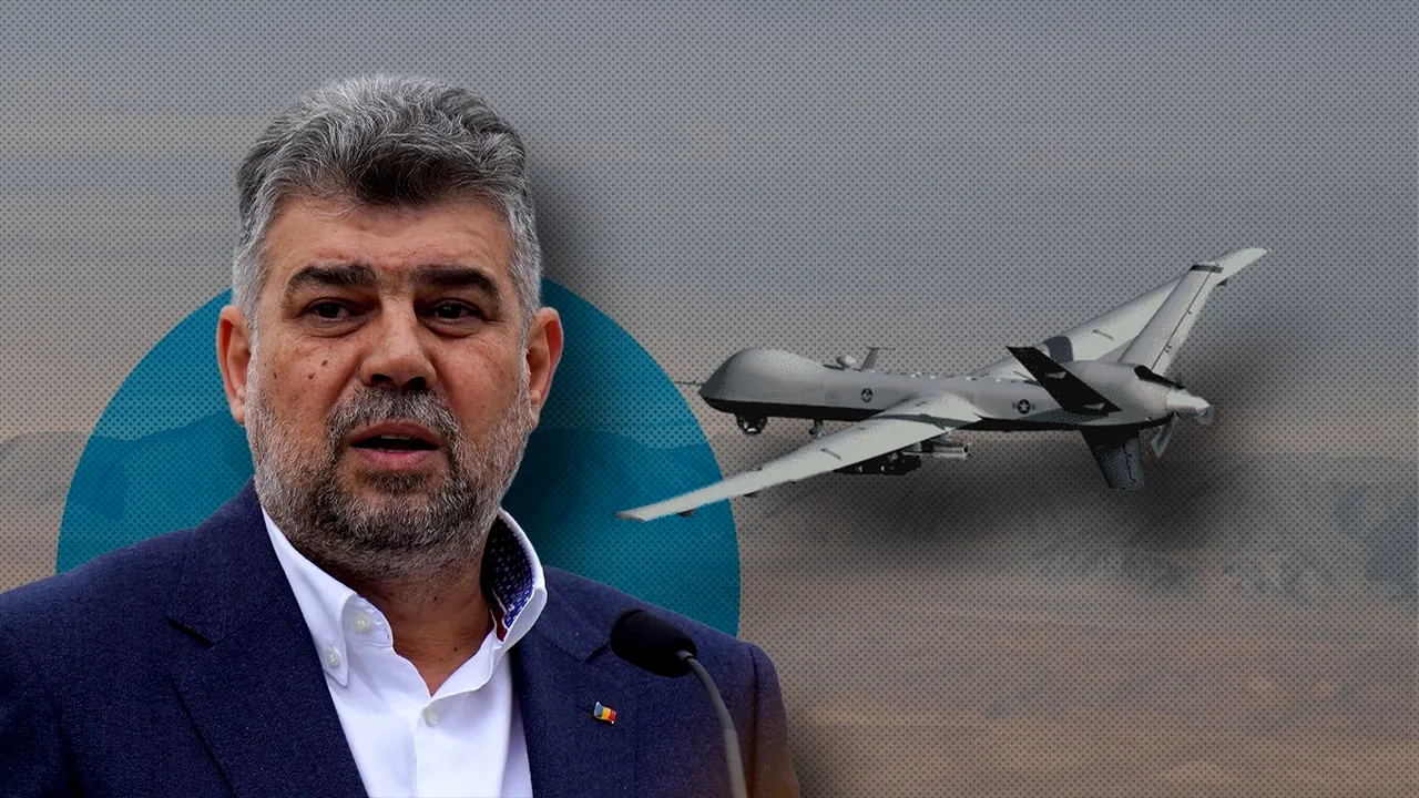 Marcel CIOLACU despre fragmentele de drone rusești căzute la noi: Ca să le dobori, trebuie să tragem pe teritoriul Ucrainei