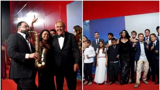 Romania strălucește la Festivalul de Film de la Veneția. Regizoarea Alina Șerban a adus un taraf pe covorul roșu și a dansat alături de actori