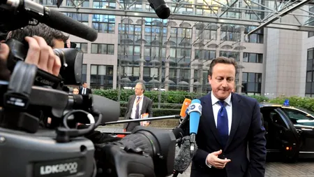 David Cameron, înainte de Consiliul European: 