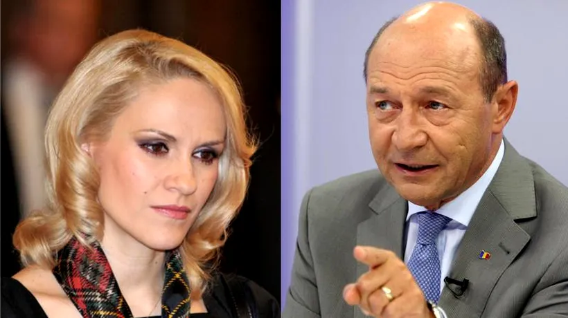 Traian Băsescu s-a dezlănțuit la adresa Gabrielei Firea: „Josnică” / „Biata intrigantă”, sau „Doar ea mai crede că păcălește pe toată lumea”, sunt afirmațiile fostului președinte