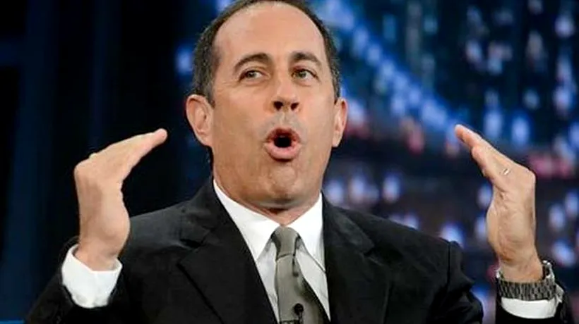 Jerry Seinfeld a criticat dur publicitatea chiar în timpul discursul rostit după primirea unui premiu din partea industriei