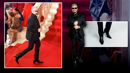 Cătălin Botezatu a mers pe tocuri la o emisiune de televiziune