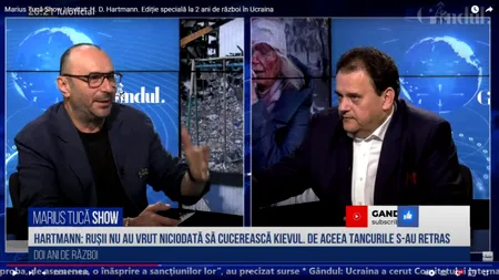 POLL Marius Tucă Show: „Care a fost cea mai mare greșeală a Occidentului în războiul din Ucraina?”. Au existat patru variante de răspuns