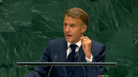 Macron, avertisment dur la ONU: „Lumea riscă să revină la legea junglei. Ordinea internațională ar putea fi dominată de forță fără reguli și reținere”