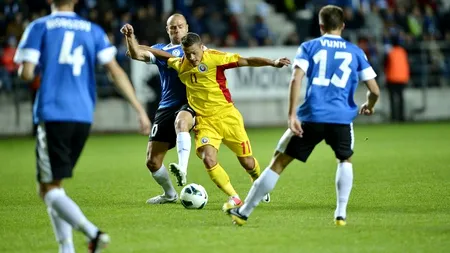 ROMÂNIA - ESTONIA 2-0 și TURCIA - OLANDA 0-2. Naționala merge la barajul pentru Mondiale