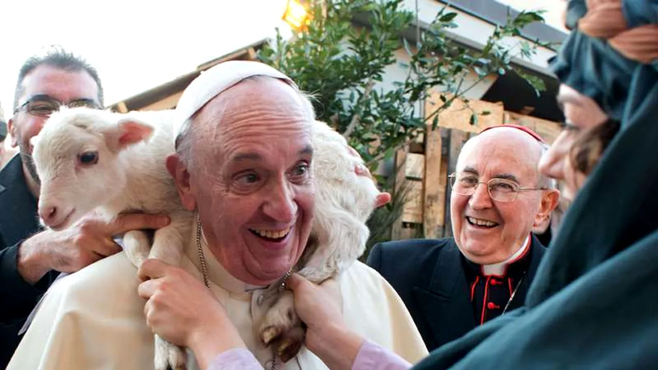 Papa Francisc, invitat la un eveniment ce a reconstituit scena Nașterii Mântuitorului