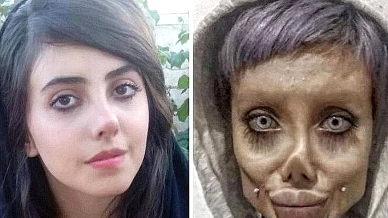 TRAGIC. „Prințesa Zombie”, sosia Angelinei Jolie din Iran, conectată la ventilator. Sahar Tabar a contractat coronavirus în închisoare