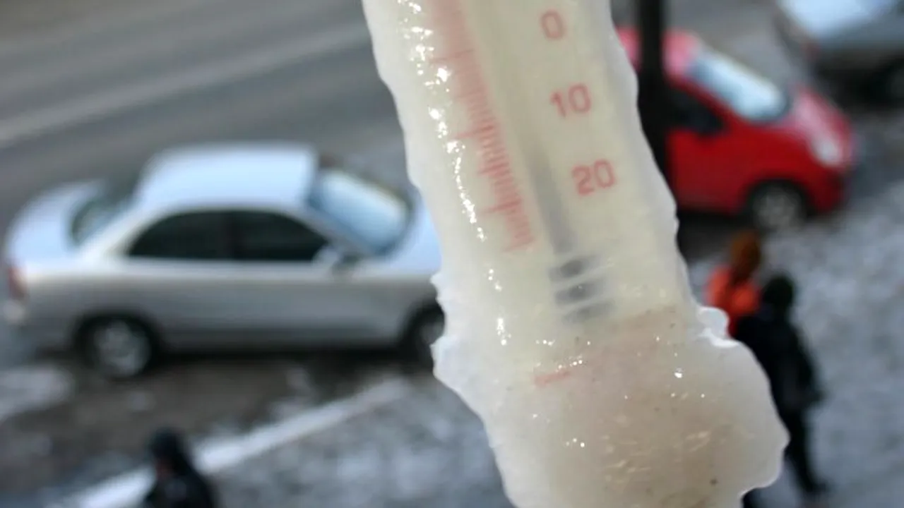 Cea mai scăzută temperatură din această iarnă, -21 C, înregistrată noaptea trecută la Miercurea Ciuc
