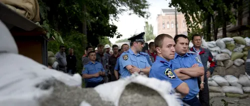 Sute de polițiști din Donețk, disponibilizați pentru că au evitat confruntările cu insurgenții
