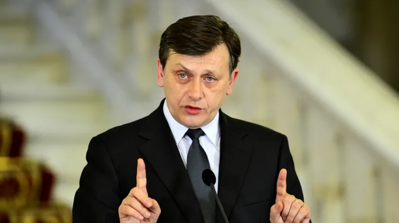 Antonescu: Băsescu nu are susținere pentru a deveni premier, iar eu nu negociez cu el așa ceva