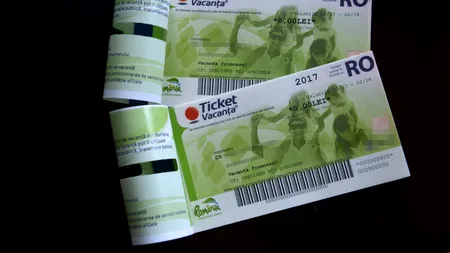 Românii nu au voie să vândă tichetele de vacanță! În caz contrar, bugetarii riscă o amendă de 30.000 lei