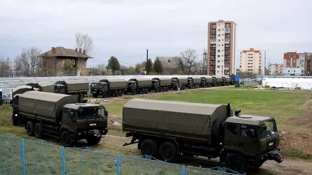 COVID-19. Cel de-al doilea spital militar modular prinde contur la Constanța - VIDEO