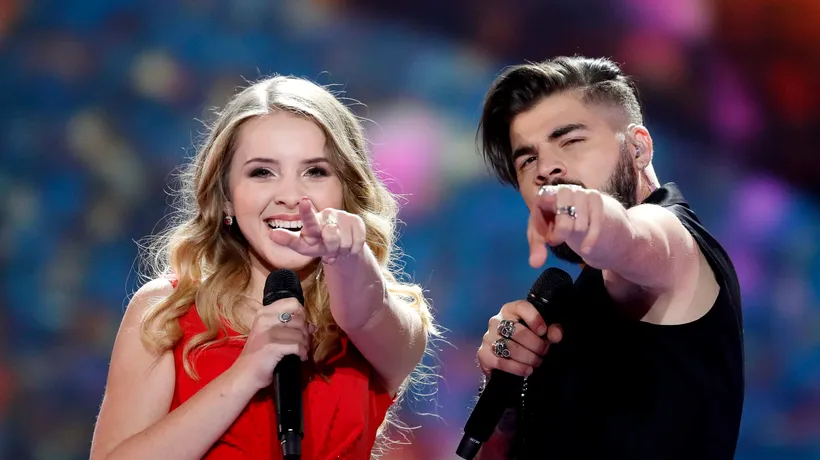 Ilinca și Alex Florea au calificat România în marea finală a Eurovision 2017