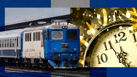 Tren suplimentar pentru preluarea traficului de călători pe 2 ianuarie, după Revelion /  Care va fi ruta pe care va circula?