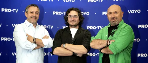 Sorin Bontea, Florin Dumitrescu și Cătălin Scărlătescu revin la <i class='ep-highlight'>PRO</i> TV! Cei trei chefi vor fi jurați la MasterChef