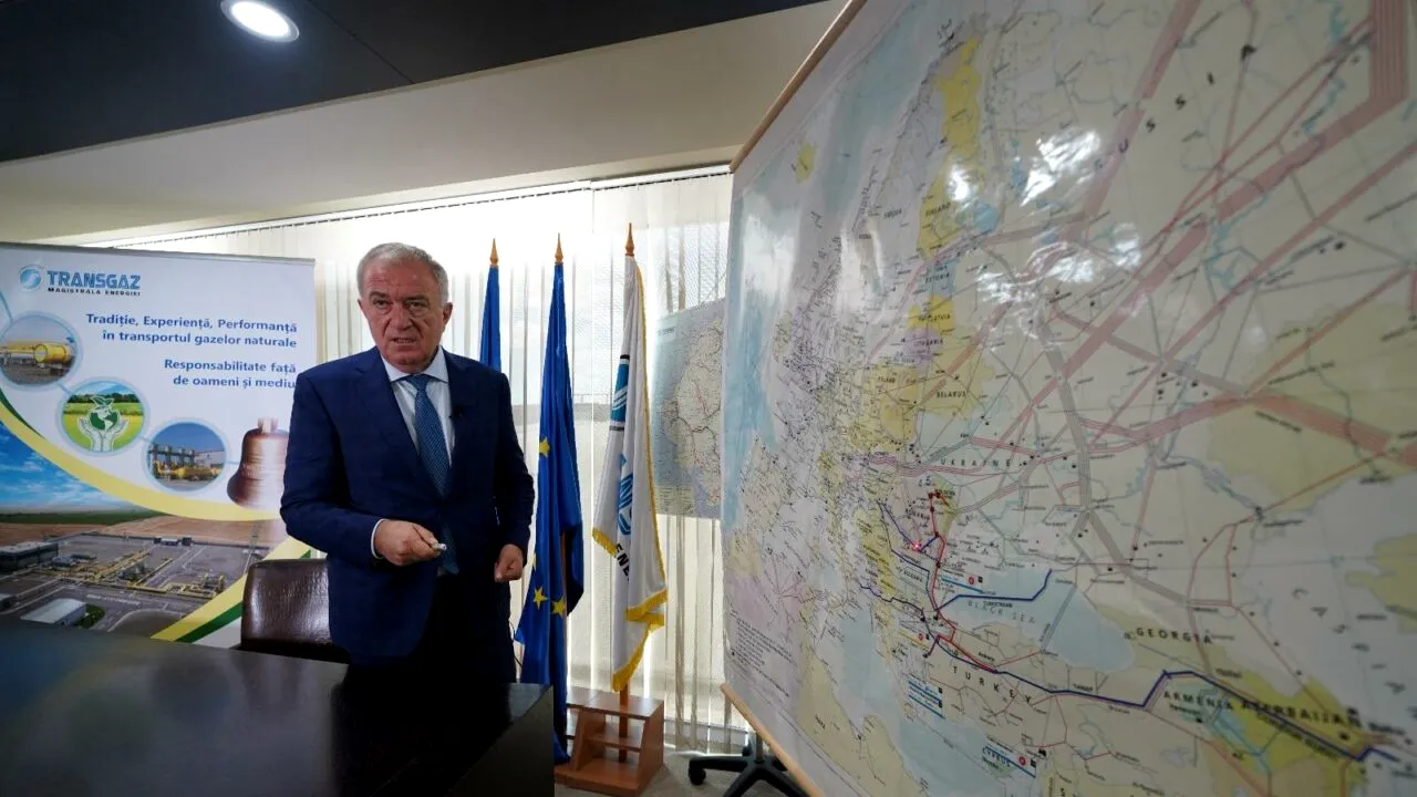 România se pregătește de iarnă. Depozitele de gaze sunt umplute la peste 80%. Ion Sterian, șeful Transgaz: „Un record-istoric pentru iulie”