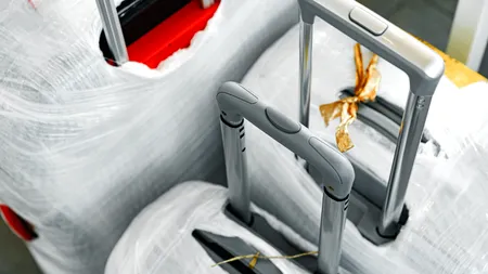 Motivul pentru care nu ar trebui să îți învelești bagajul în plastic. Ce recomandă un expert în securitate