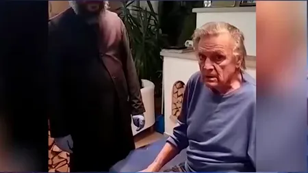 Primele imagini cu Florin Piersic de la mănăstirea unde s-a RETRAS pentru recuperare fizică și spirituală. Actorul spune că se simte mai bine