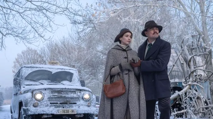 Secvență din filmul „What Happens at Night”, cu Leonardo DiCaprio și Jennifer Lawrence (FOTO - Instagram / leonardodicaprio)