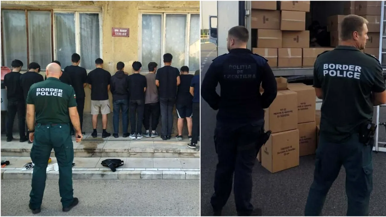 18 migranți, prinși de autoritățile bulgare la granița cu România. Nouă bărbați din Iran, Siria și Irak au fost reținuți