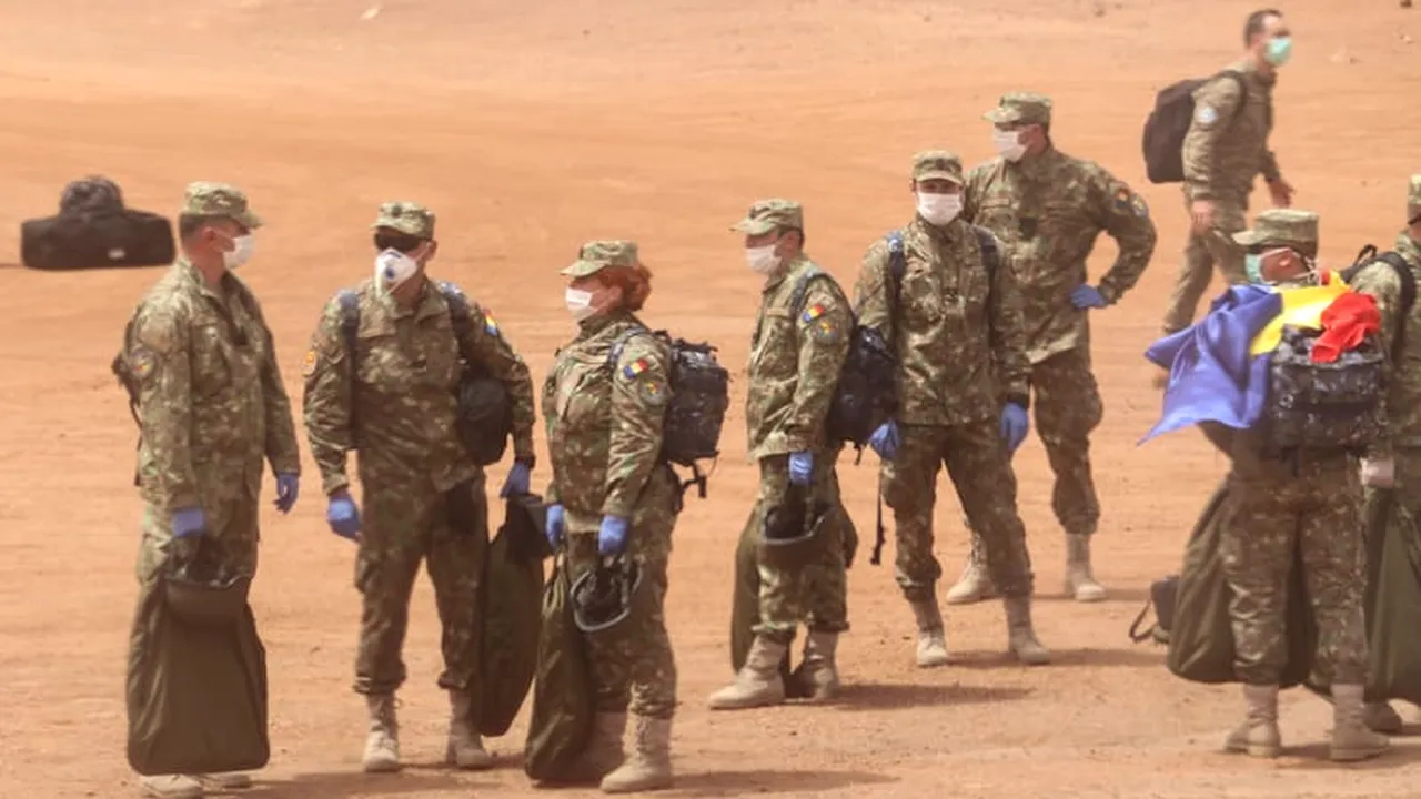 EXCLUSIV. Numărul militarilor dislocați în Mali confirmați cu COVID-19 este în creștere. MApN: Nu se pune problema repatrierii