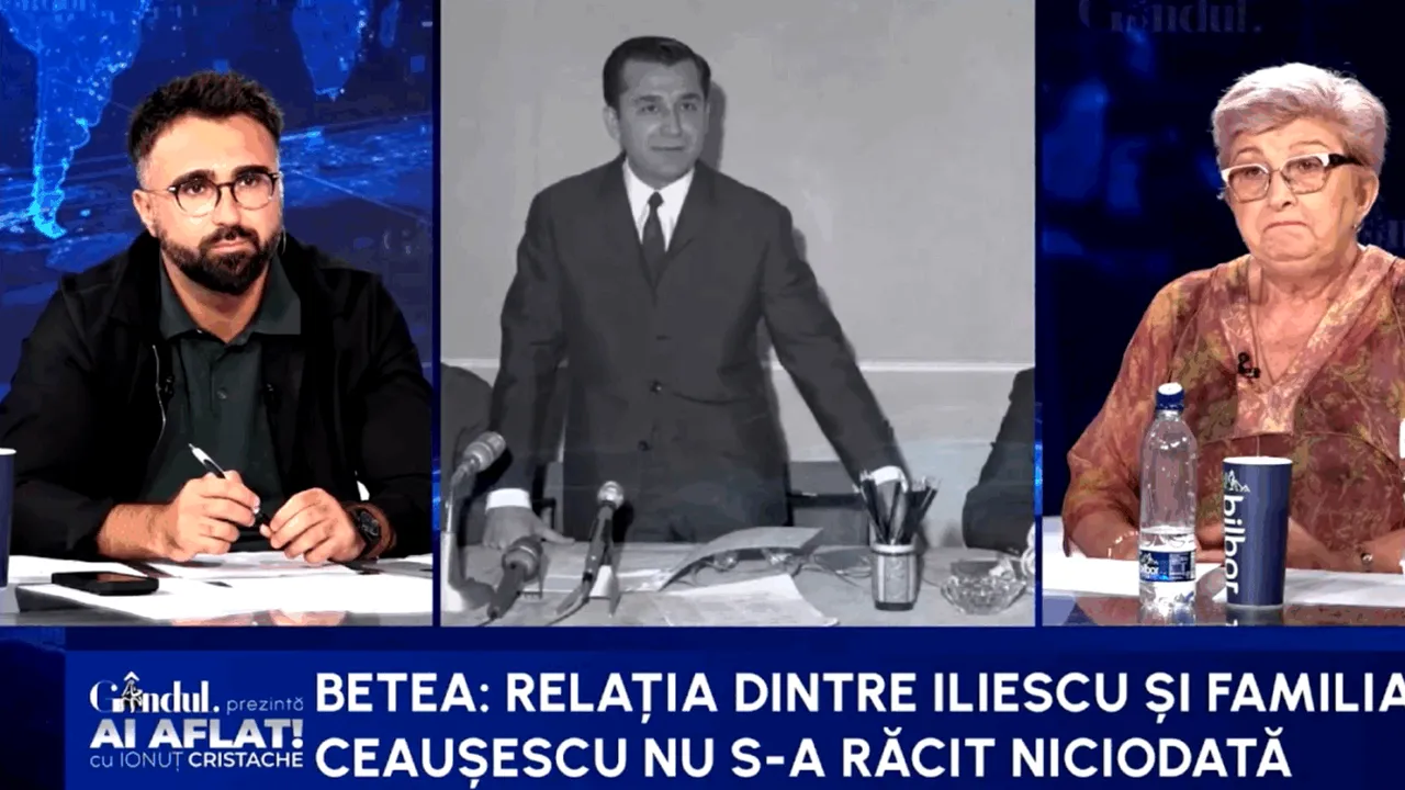 Cât de prigonit a fost, de fapt, Ion Iliescu de dictatorul Ceaușescu? Lavinia Betea: „Nu este niciun fel de disidență”