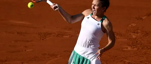 Simona Halep, victorie fabualoasă cu Daria Kasatkina și mai face un pas spre marea finală de la Roland Garros