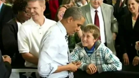 Învoit de la școală de Obama. Biletul primit de un elev care a plecat de la cursuri pentru a urmări un discurs al președintelui SUA - VIDEO