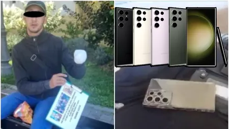 VIDEO | Cerșetor cu SAMSUNG S23 Ultra de 5.000 de lei, prins la Alba Iulia. A câștigat inclusiv 7.000 de lei la casino!