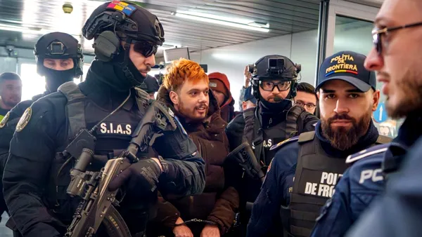 Mohamed Amra, CRIMINALUL prins în România, va fi dus la tribunalul din Paris de trupele speciale GIGN: „Este un prizonier cu risc maxim”