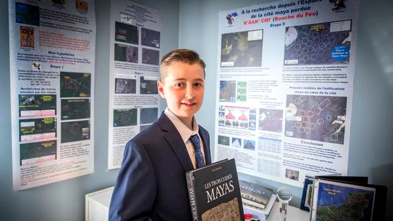 Oraș mayaș uitat, descoperit de un copil de 15 ani