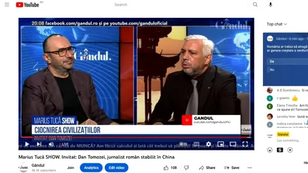 POLL Marius Tucă Show: „România ar trebui să atragă noi investitori chinezi care ar genera o creștere a veniturilor și joburi?”
