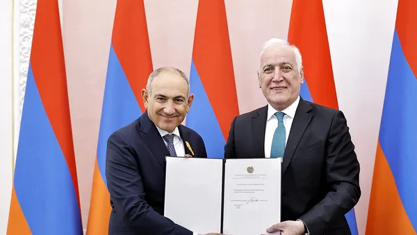 Nikol Pașinian a fost renumit oficial în funcția de prim-ministru al Armeniei