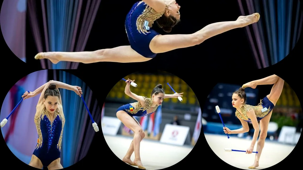 Cine e Amalia Lică, ARGINTUL României la Mondialele de Gimnastică Ritmică de la Cluj