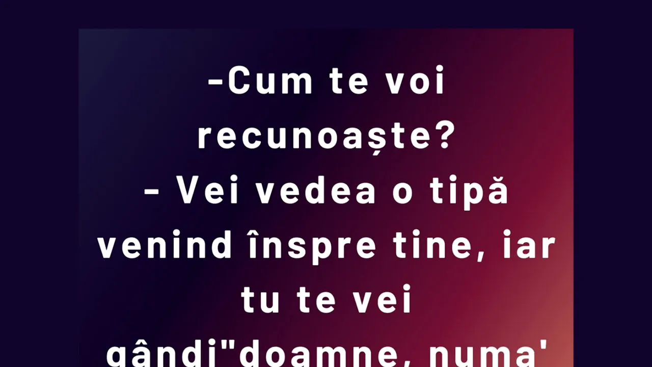 Bancul de joi | 