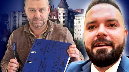 (P) Ciucu semnează o autorizație solicitată de Piedone Jr., primarul sectorului 5 și îi bate obrazul lui Piedone Sr.: „Să fii om e lucru mare, să fii domn e o întâmplare”