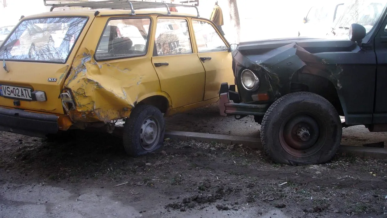 Alcoolemie de 3 la mie pentru militarul care a provocat un accident în lanț cu mașina de serviciu