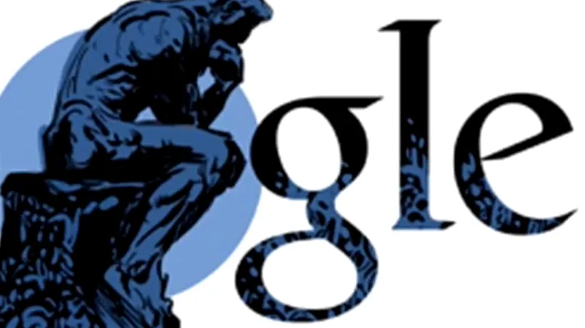 AUGUSTE RODIN, Google Doodle la 172 de ani de la naștere. VIDEO cu Gânditorul lui AUGUSTE RODIN