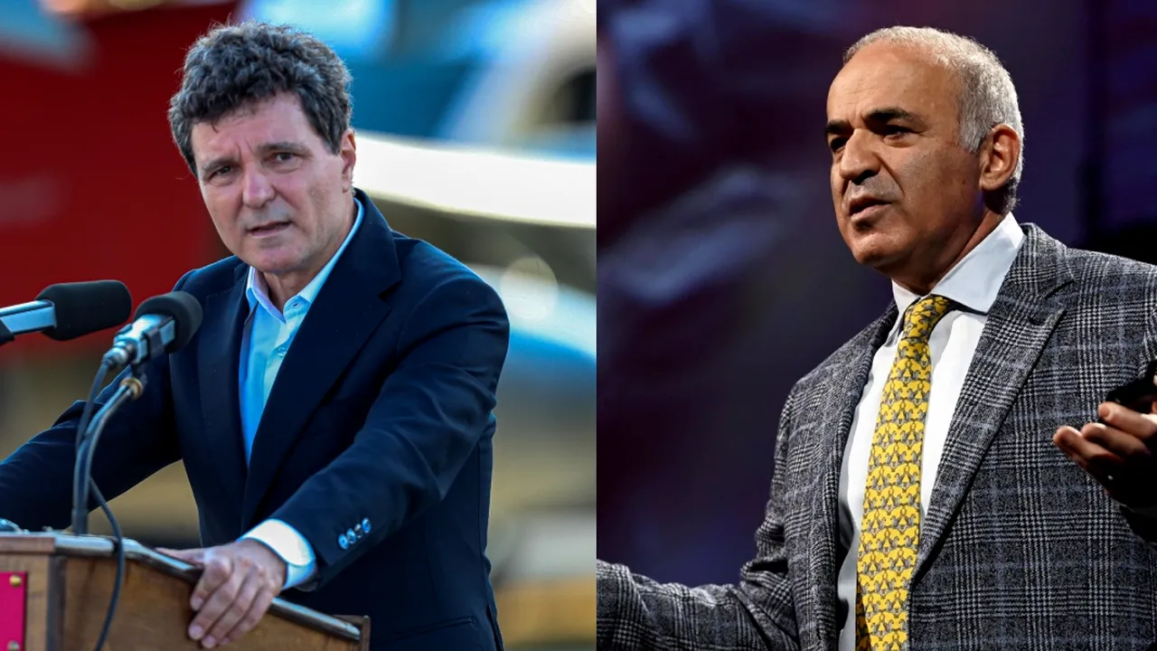 Nicușor Dan, CRITICAT de legendarul jucător de șah Garry Kasparov pentru 