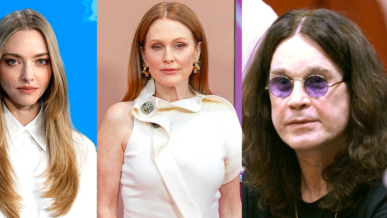 3 DECEMBRIE, calendarul zilei: Ozzy Osbourne împlinește 76 de ani, Julianne Moore 64, Amanda Seyfried face 39