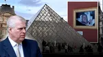 Poza cu cel mai jenant moment al prințului britanic Andrew a devenit un „exponat” la Muzeul Luvru
