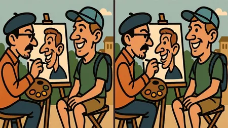 Test de perspicacitate | Aceste două imagini par identice, dar nu sunt. Găsiți 3 diferențe în jumătate de minut