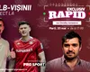 „EXCLUSIV RAPID” cu Alexandru Albu si Cristi Sapunaru incepe la ora 17:00, in direct pe YouTube – ProSport!